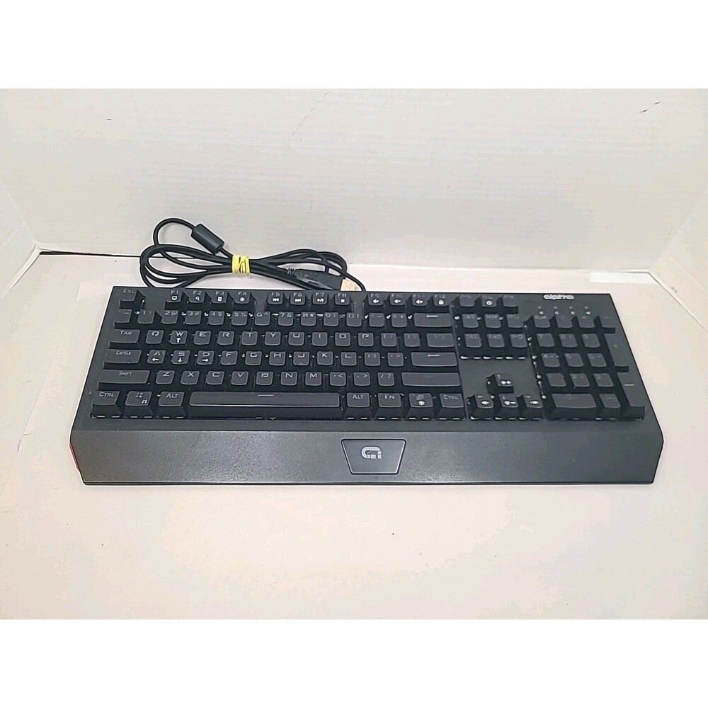 Alpha Gaming VIPER Fully Mechanical Gaming Keyboard Model 7063 Used